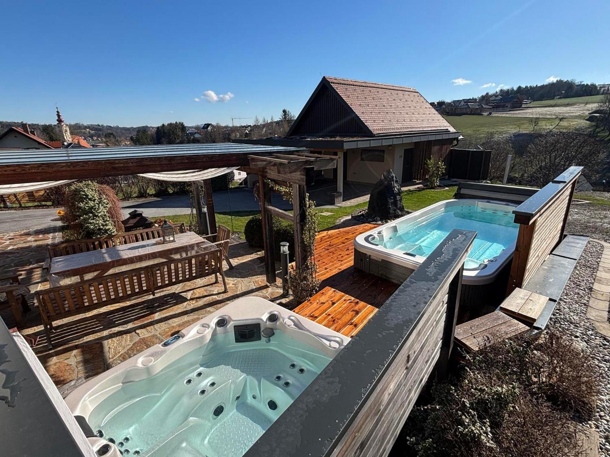 Das "Ferienhaus Eibiswald" Landhaus Refugium Im Schilcherland - Sauna Und Spa Екстер'єр фото